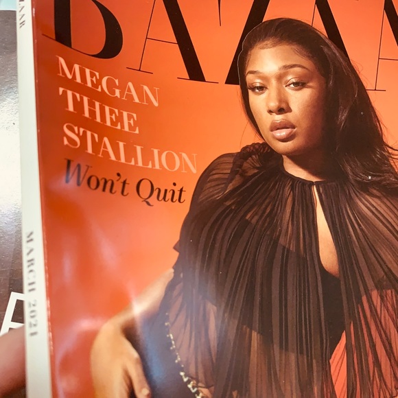 Megan Thee Stallion Bazaar magazine collectible - Picture 4 of 4